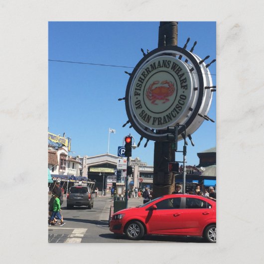 サンフランシスコ漁人埠頭 ポストカード (正面)
