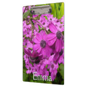 サンフランシスコ産の紫色の花 クリップボード (左)