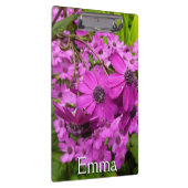 サンフランシスコ産の紫色の花 クリップボード (右)