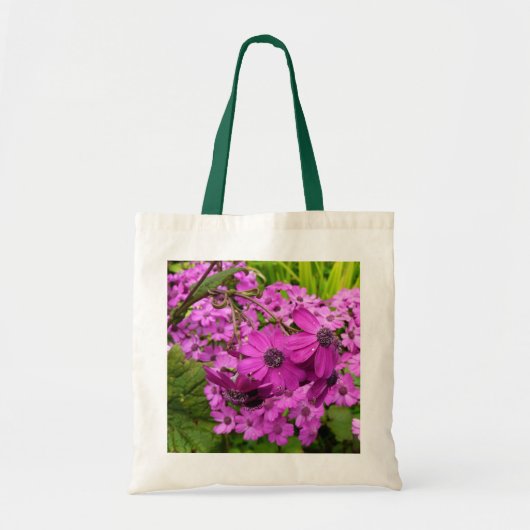 サンフランシスコ産の紫色の花 トートバッグ (正面)
