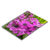 サンフランシスコ産の紫色の花 ノートブック (左側)