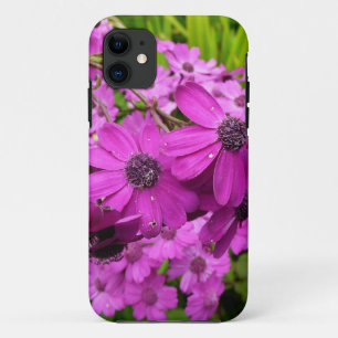 サンフランシスコ産の紫色の花 iPhone 11 ケース