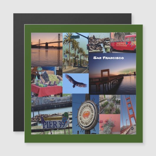 サンフランシスコ磁気カード (正面/裏面)