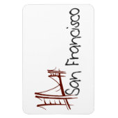 サンフランシスコ磁石 マグネット (縦)