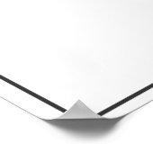 サンフランシスコ統一された州ミニマリスト地図ポスター ポスター (角)