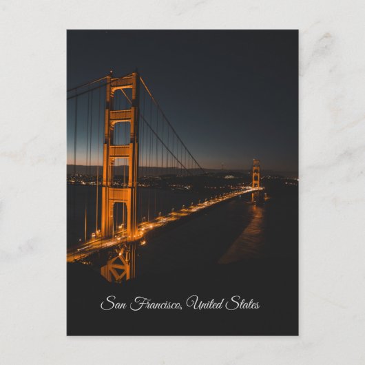 サンフランシスコ統一された州 ポストカード (正面)
