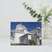 サンフランシスコ花の温室 ポストカード (スタンド正面)