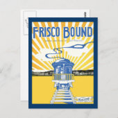 サンフランシスコ行き ポストカード (正面/裏面)