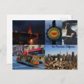 サンフランシスコ観光#2はがき ポストカード (正面/裏面)