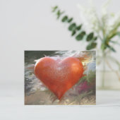 サンフランシスコ赤いハート – はがき (スタンド正面)