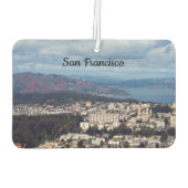 サンフランシスコ車の空気清浄機 カーエアーフレッシュナー (裏面)