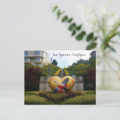 サンフランシスコ通りステップ#1ポストカード ポストカード (スタンド正面)