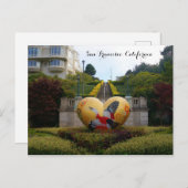 サンフランシスコ通りステップ#1ポストカード ポストカード (正面/裏面)