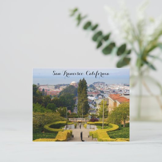 サンフランシスコ通りステップ#3-2ポストカード ポストカード (スタンド正面)