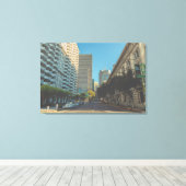 サンフランシスコ通りビューアットジャクソン キャンバスプリント (インサイチュ (ウッドフロア))