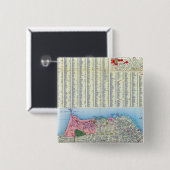 サンフランシスコ通り地図 缶バッジ (正面&裏面)