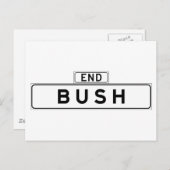 サンフランシスコ通り標識 ポストカード (正面/裏面)