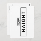 サンフランシスコ通り標識 ポストカード (正面/裏面)