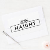 サンフランシスコ通り標識 長方形シール (封筒)