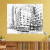 サンフランシスコ通り キャンバスプリント (インサイチュ (リビング))