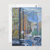 サンフランシスコ通学はがき ポストカード (正面/裏面)