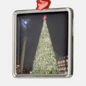 サンフランシスコ連合正方形のクリスマス メタルオーナメント (左)