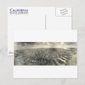 サンフランシスコ遺跡， 1906 ポストカード (正面/裏面)