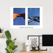 サンフランシスコ郡の橋 ポスター (ホームオフィス)
