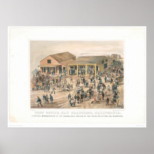 サンフランシスコ郵便局(1361A) ポスター (正面)