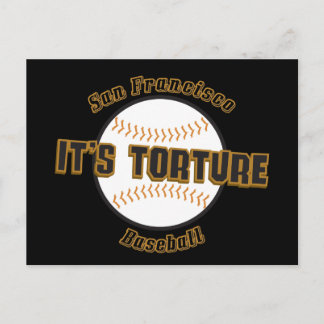 サンフランシスコ野球拷問はがき ポストカード