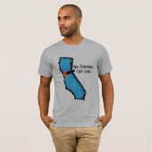 サンフランシスコ陽気な区域のTシャツ Tシャツ (正面フル)