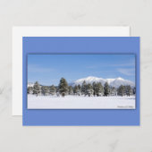 サンフランシスコ雪のピーク ポストカード (正面/裏面)