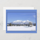 サンフランシスコ雪のピーク ポストカード (正面/裏面)