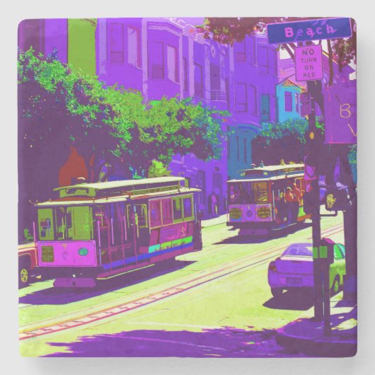 サンフランシスコ003 ストーンコースター (正面)