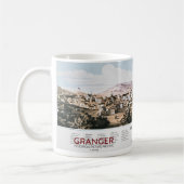 サンフランシスコ1849年の眺め コーヒーマグカップ (左)