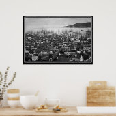 サンフランシスコ1851ヴィンテージ写真ポスター ポスター (キッチン)