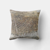 サンフランシスコ1878年の眺め クッション (裏面)