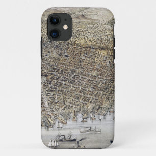 サンフランシスコ1878年の眺め iPhone 11 ケース