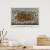 サンフランシスコ1878 ポスター (キッチン)