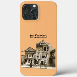 サンフランシスコ1906年地震イラストレーションURM iPhone 13 PRO MAXケース