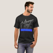 サンフランシスコ1986アートザズルスケッチ Tシャツ (正面フル)