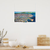 サンフランシスコ2030スカイライン ポスター (キッチン)