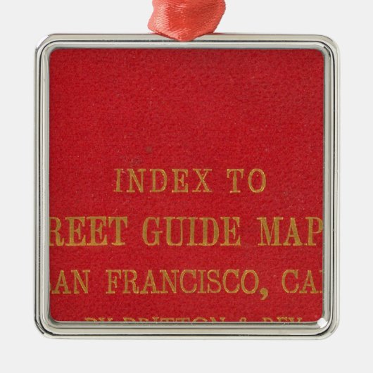 サンフランシスコ2 メタルオーナメント (正面)