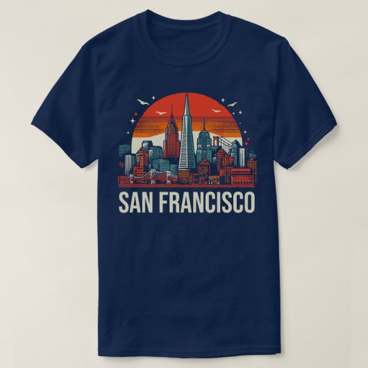 サンフランシスコ3 Tシャツ (デザイン正面)