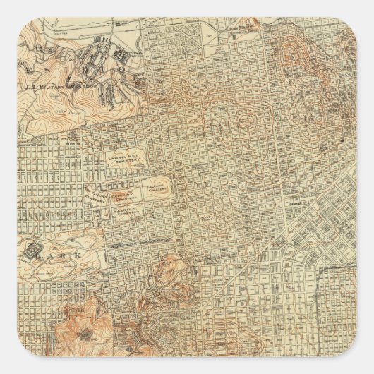 サンフランシスコ5 スクエアシール (正面)