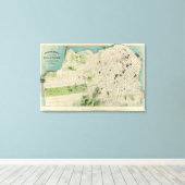 サンフランシスコ7 キャンバスプリント (インサイチュ (ウッドフロア))