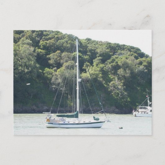 サンフランシスコ,エンジェル島,係留のモイラ ポストカード (正面)