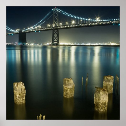 サンフランシスコ，エンバカデロ沿いのピリング ポスター (正面)