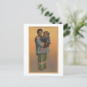 サンフランシスコ,カヒンズー語ベビー ポストカード (スタンド正面)