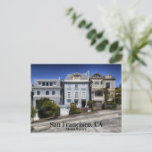 サンフランシスコ・カリフォルニアアラモスクエア ポストカード (スタンド正面)